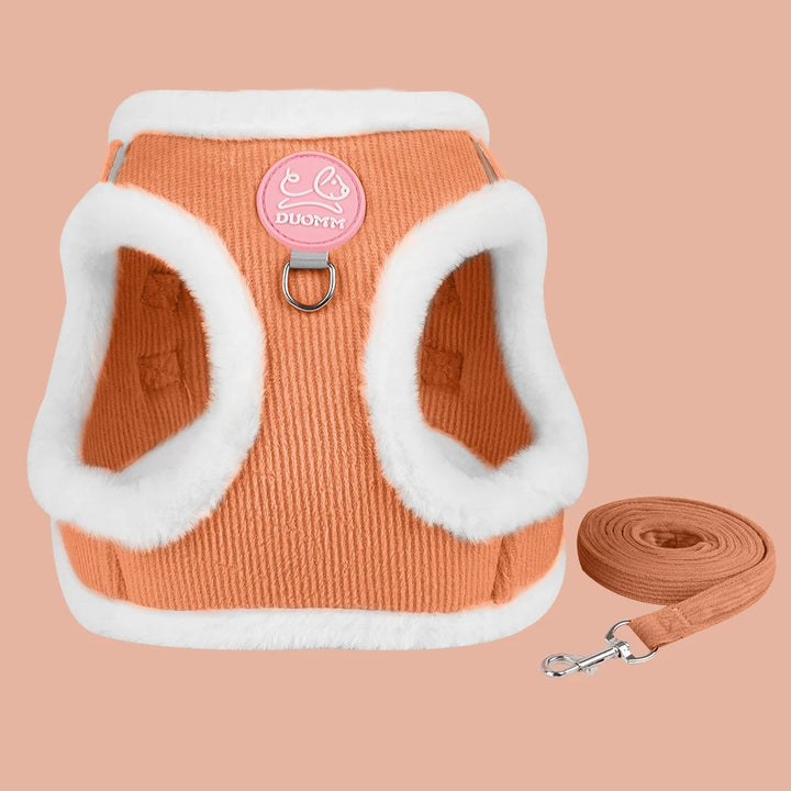 Fluffy Cat Harness - BuyMoreMall