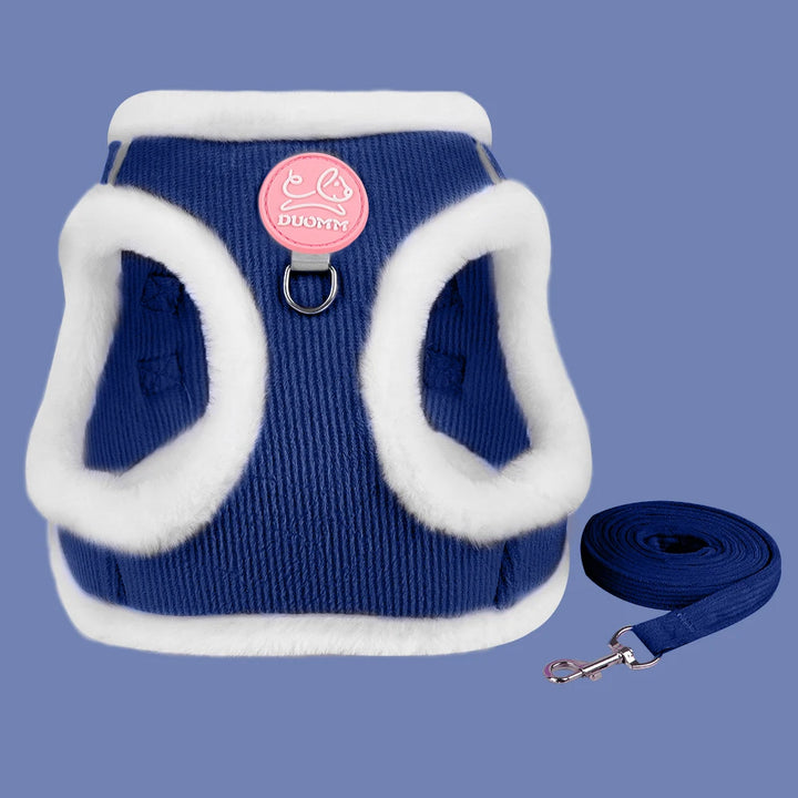 Fluffy Cat Harness - BuyMoreMall